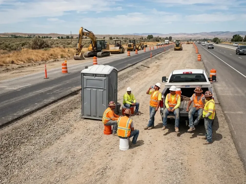highway-road-construction-crew-007 — frequently asked questions, Porta Potty and Restroom Rentals in Greenfield, TN